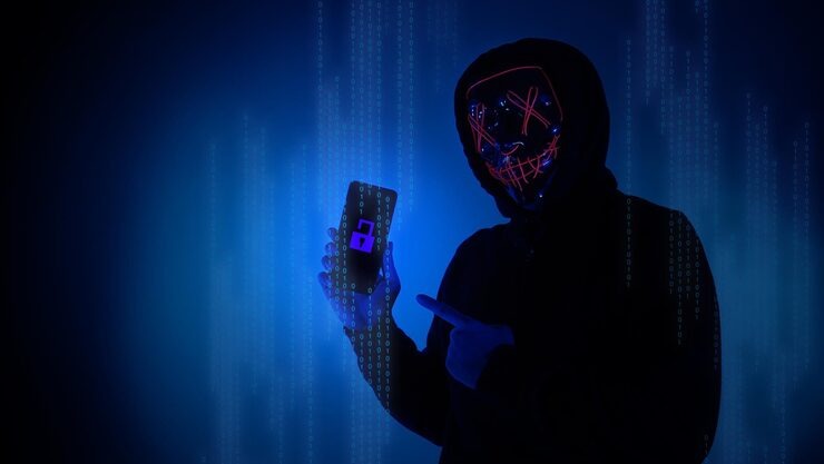 Hacker accessing cameras
